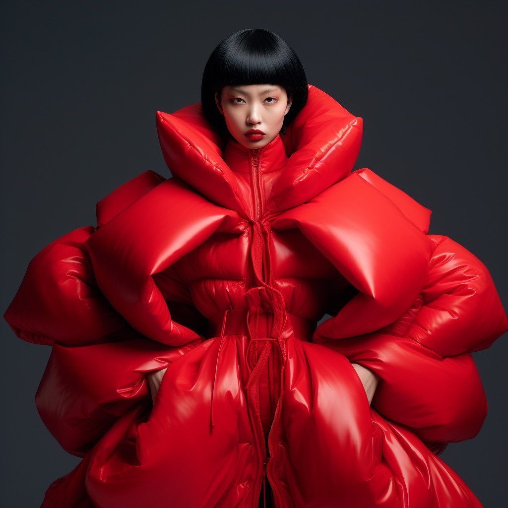 **Rei Kawakubo fashion design** - Image #1