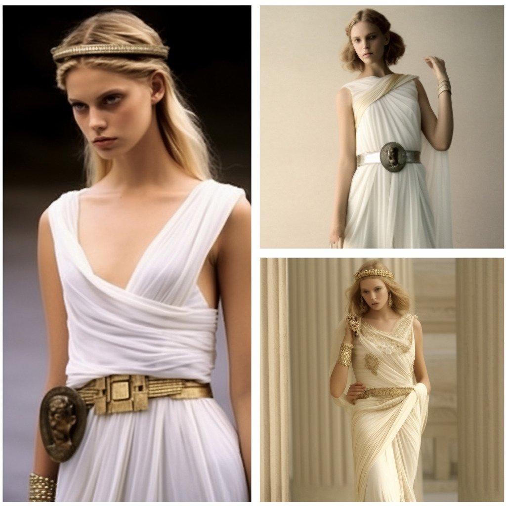 **ancient greek fashion style --v 5.1** - Image #3