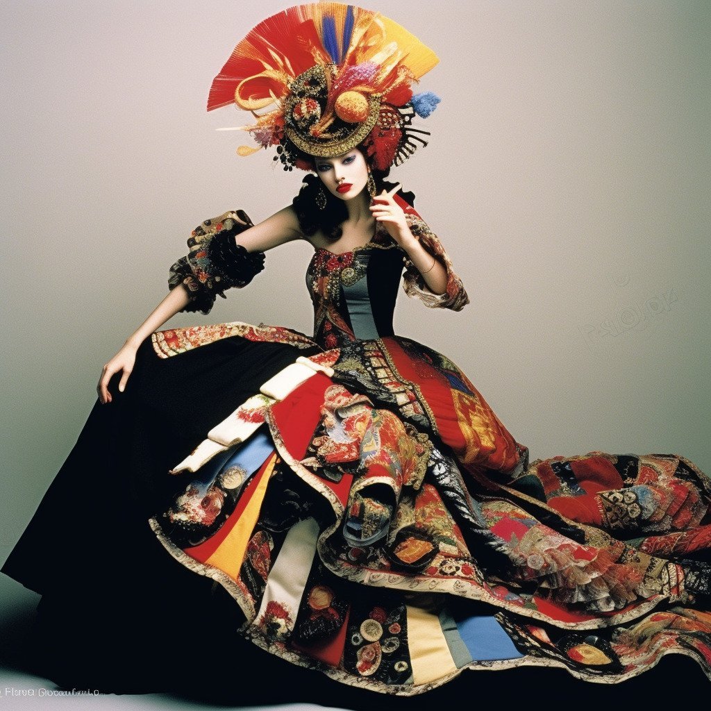 **fashion design by Christian Lacroix --v 5.1** - Image #1