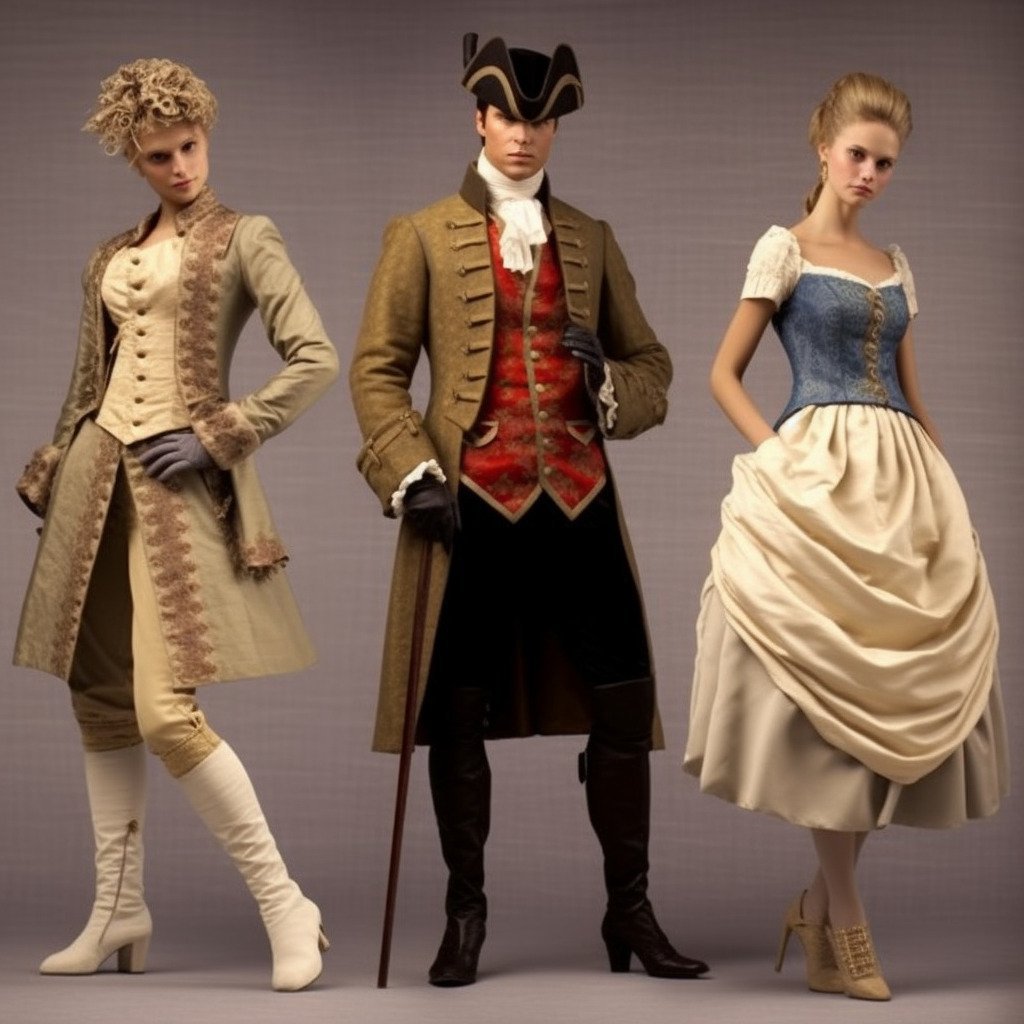 **french revolution fashion style --v 5.1** - Image #2