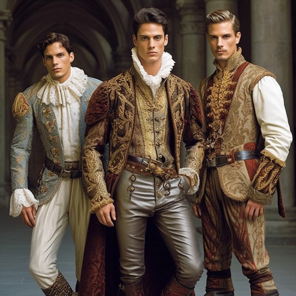 **renaissance fashion style for man --v 5.1** - Image #4