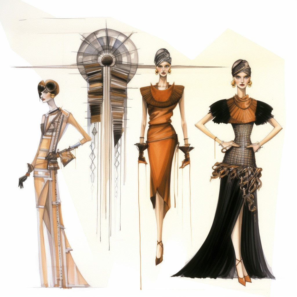 **Barbara Schwarzer fashion design** - Image #2