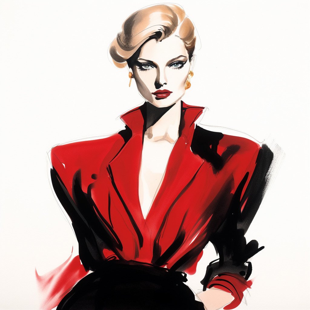 **Yves Saint Laurent fashion design** - Image #4