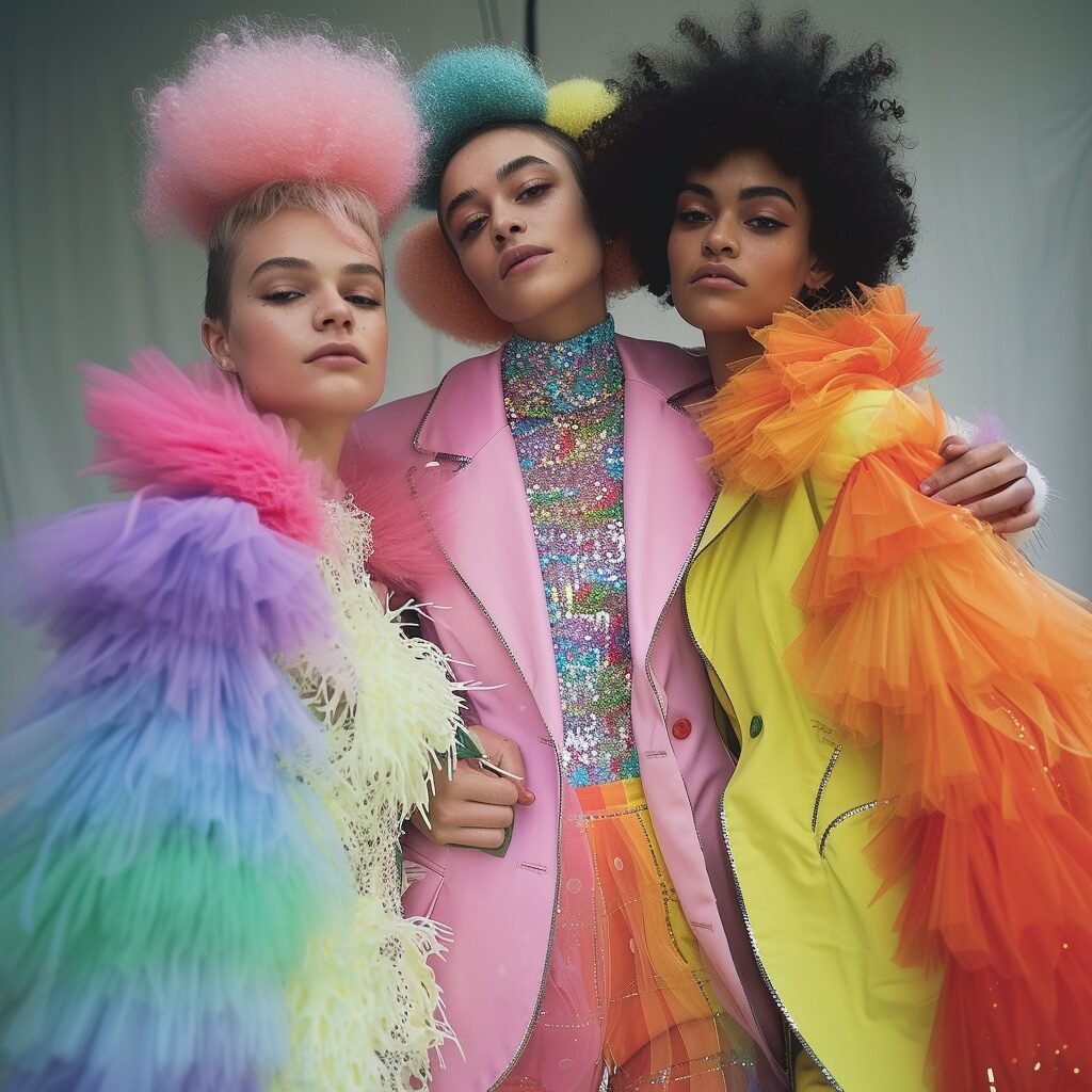 **Dans le monde actuel, la mode et les droits des personnes LGBT+ (Lesbiennes, Gays, Bisexuels, Transgenres et Intersexes) sont deux domaines qui se rencontrent de manière croissante. La mode s'engage de plus en plus dans le mouvement pour l'égalité et la visibilité des LGBT+, tandis que les droits de ces communautés continuent à évoluer et à être reconnus. --v 6.0** - Image #3