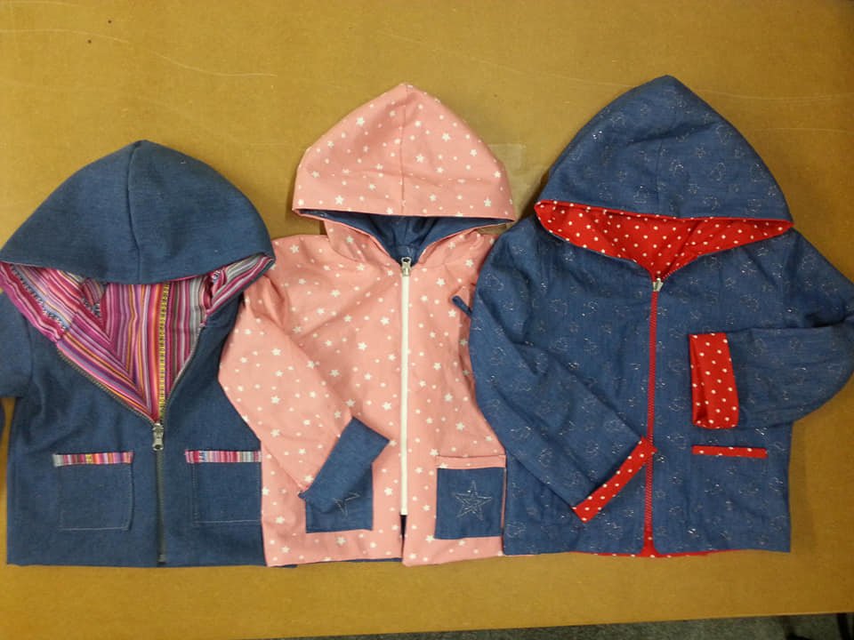 couture veste enfant