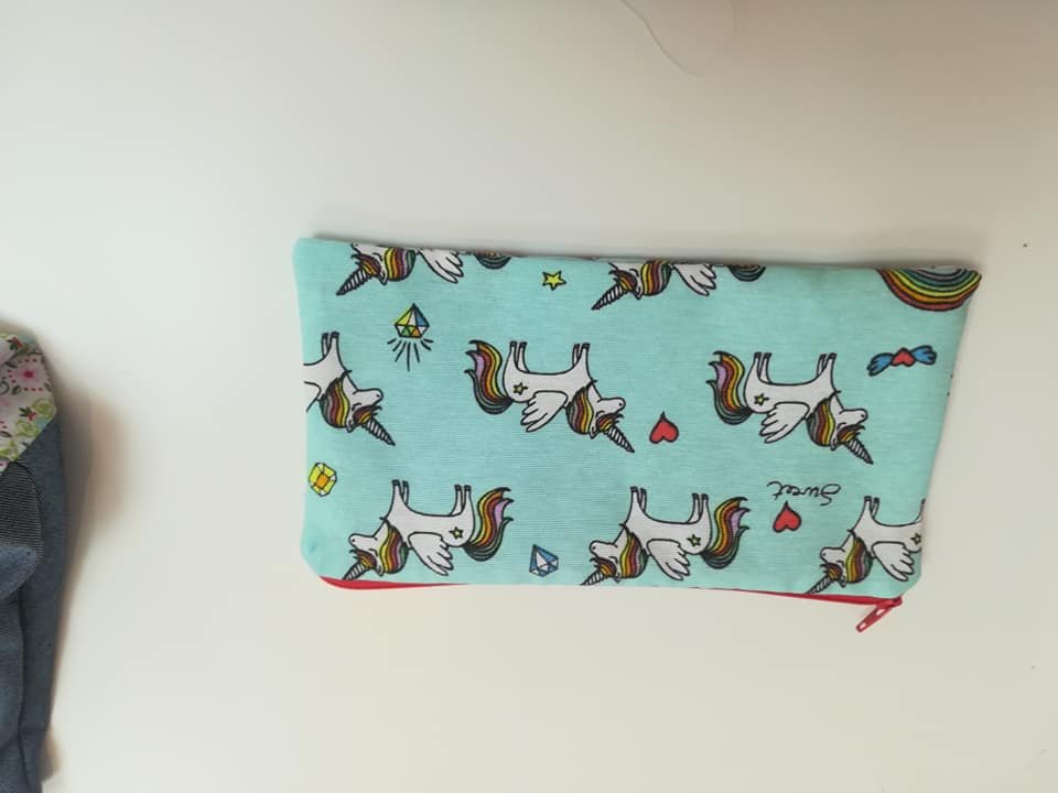 pochette licorne