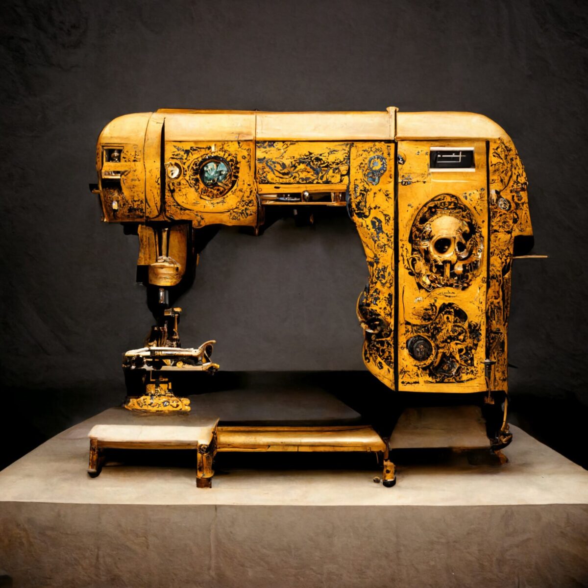 Machine à coudre de couturiers célèbres