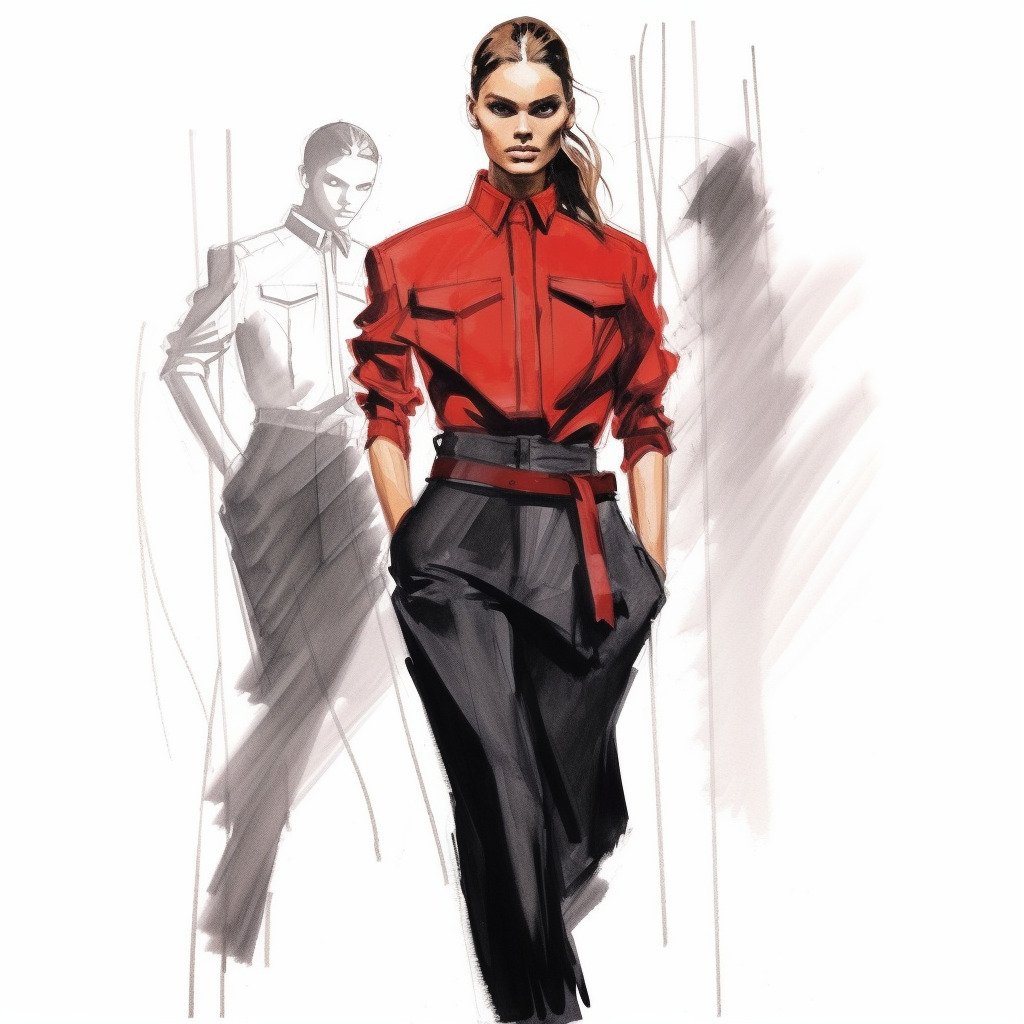 **Calvin Klein fashion design** - Image #4
