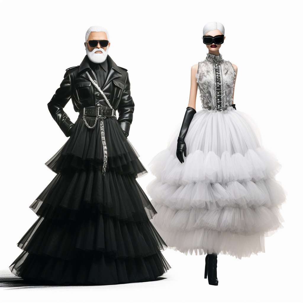 **Karl Lagerfeld fashion design** - Image #4