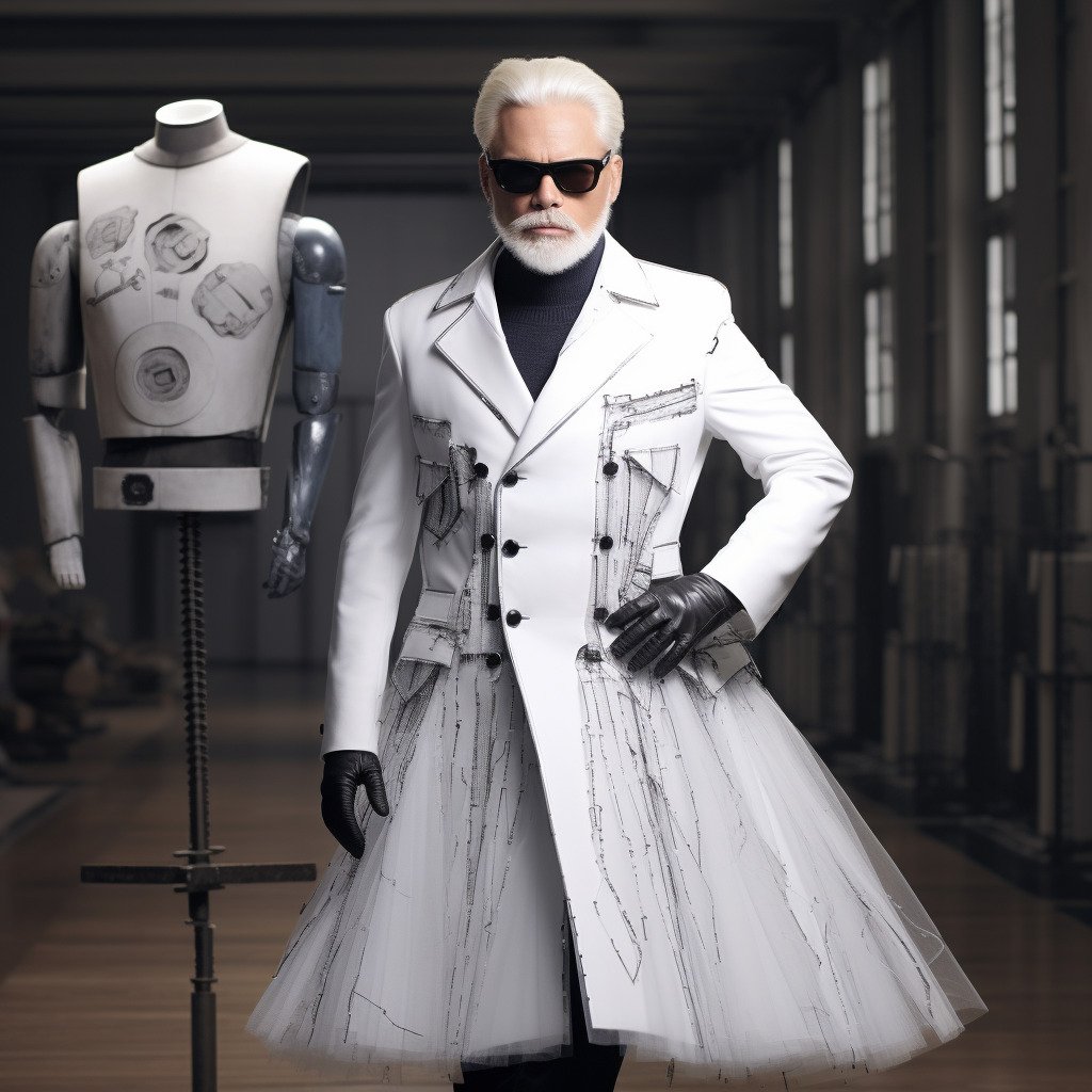 **Karl Lagerfeld fashion design** - Image #2