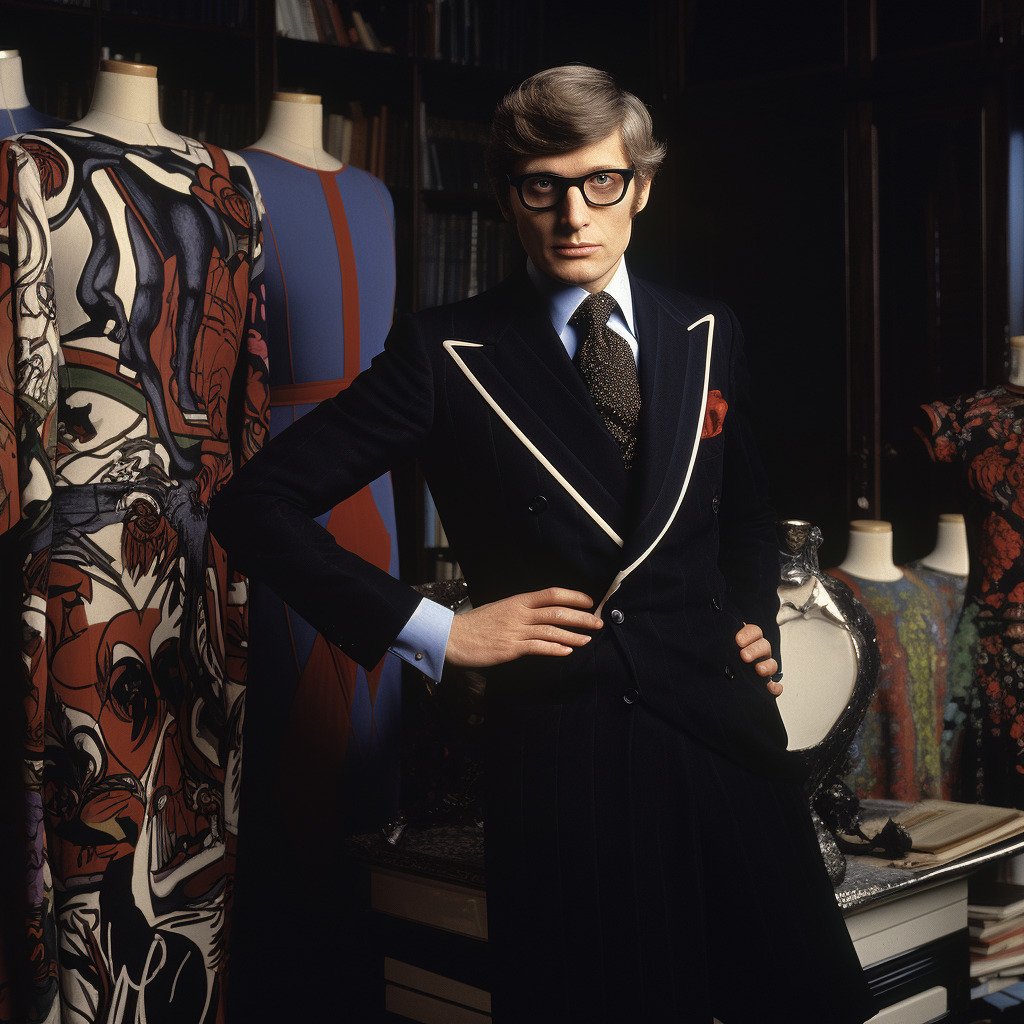 **Yves Saint Laurent fashion design** - Image #1