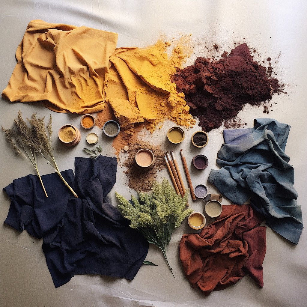 **Dive into the world of natural pigments and discover how they can be used in sewing to create beautiful, earthy colors.** - Image #4